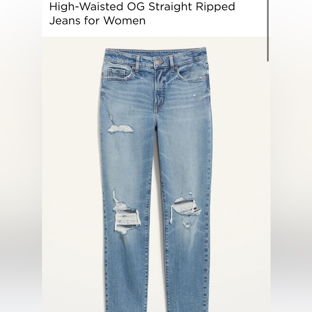 Higher High-Rise OG Straight Jean